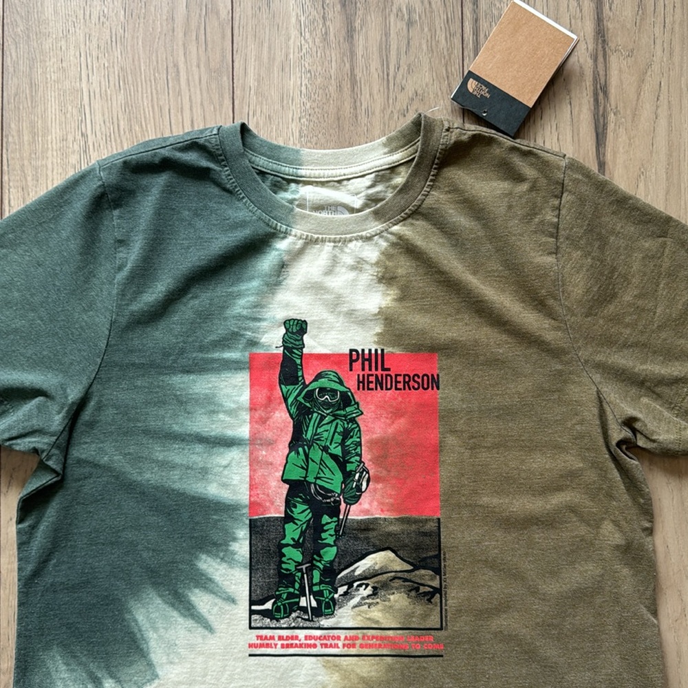 NWT North Face Phil Henderson Black Climbers Series T-Shirt